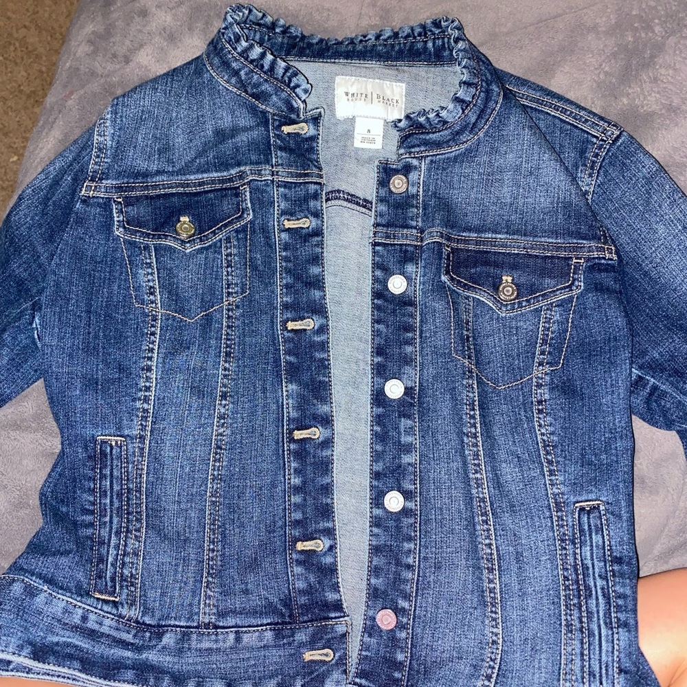 White House Black Market jean jacket